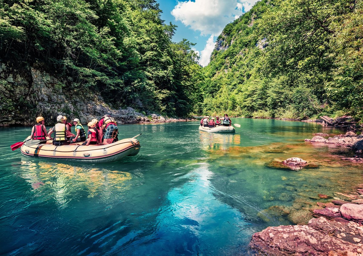 Active Outdoor Adventures in Montenegro: Hiking, Rafting, Zipline, and Diving